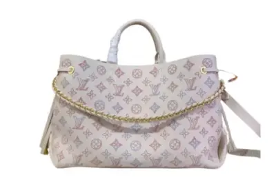 LV Bella Tote Mahina Dream Cream Monogram Bag