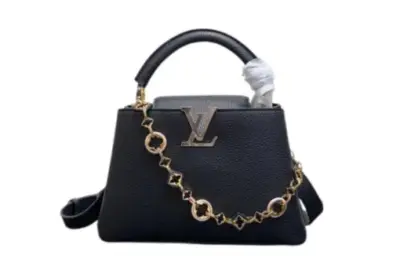 LV Capucines BB Bag Black Taurillon Leather