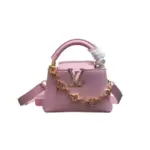 LV Capucines BB Mini Bag Pink Taurillon Leather