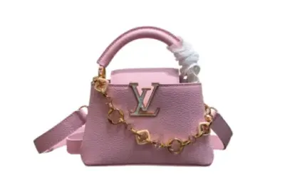 LV Capucines BB Mini Bag Pink Taurillon Leather