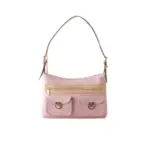 LV Hudson PM Bag Pink Leather