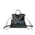 LV Off Duty Vibe MM Mini Bag Black Lamb Leather
