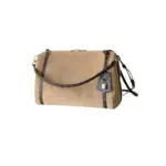 LV Express MM Bag Suede Calfskin Beige