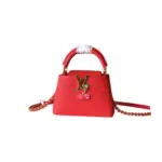 LV x TM Cherry Capucines BB Mini Bag Red