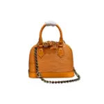 LV Alma BB Epi Leather Bag Orange