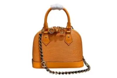 LV Alma BB Epi Leather Bag Orange