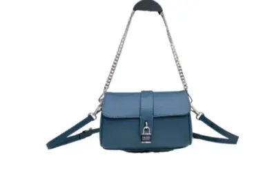 Prada Seppina Teal Blue Bag
