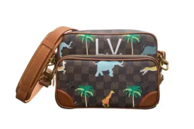 LV Speedy Trunk 20 Handbag Brown