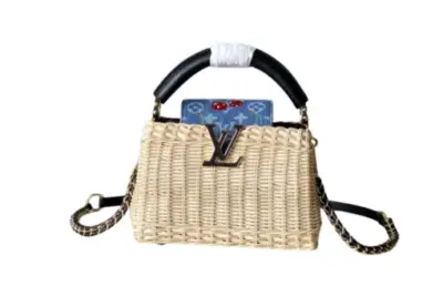 LV Louis Vuitton Capucines Bag Mini