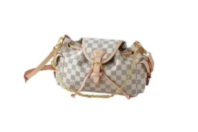 LV Sperone BB Backpack Damier Azur Canvas