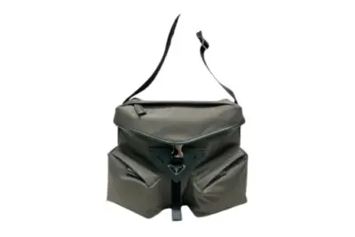 Prada Re Nylon Leather Shoulder Bag Forest Green