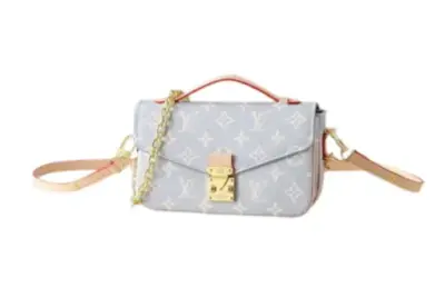 LV Pochette Métis East West Bag Light Sky Blue