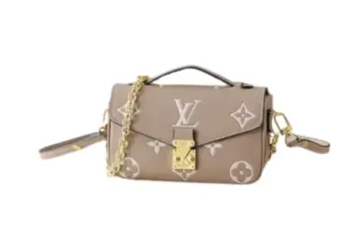 LV Pochette Métis East West Bag Beige