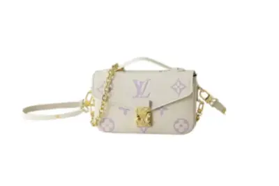 LV Pochette Métis East West Bag Creme