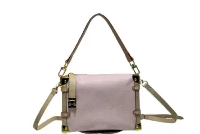 LV Side Trunk MM Monogram Denim Bag Pink