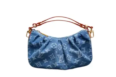 LV Pochette Valley Bag Blue