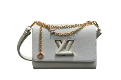 LV Twist PM Bag Epi Leather White