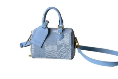 LV Speedy 18 Bandoulière Damier Denim Bag