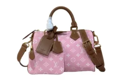 LV Speedy P9 Bandoulière 25 H40 Bag Pink