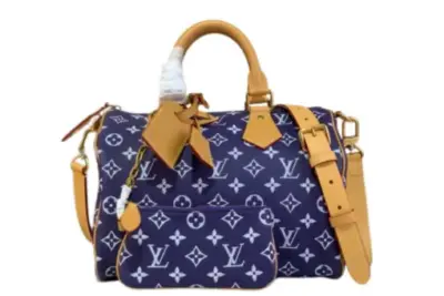 LV Speedy P9 Bandoulière 30 H40 Bag Purple