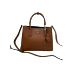 Prada Saffiano Cuir Medium Bag Caramel