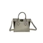 LV On My Side PM Tote Bag Taupe