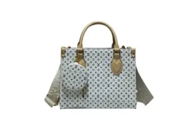 LV OnTheGo PM Tote Bag Off White Monogram