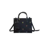 LV OnTheGo PM Tote Bag Black Monogram