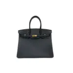 Hermès Birkin 35 Black Epsom Gold Hardware