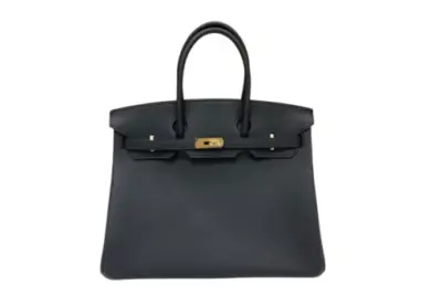 Hermès Birkin 35 Black Epsom Gold Hardware