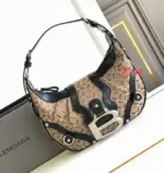 Balenciaga Essex Shoulder Bag Brown