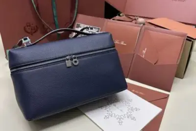 Loro piana Extra Pocket Bag Navy Blue