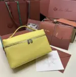 Loro piana Extra Pocket Bag Yellow