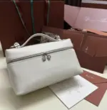 Loro piana Extra Pocket Bag White