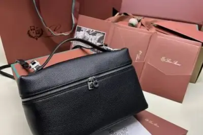 Loro piana Extra Pocket Bag Black