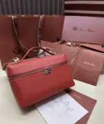Loro piana Extra Pocket Bag Red