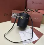 Loro Piana Pencil Case Bag Black