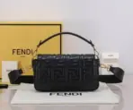 Fendi Baguette Bag Black - Image 2