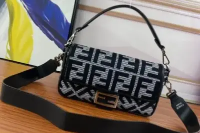 Fendi Bag Black White
