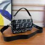 Fendi Bag Black White - Image 3