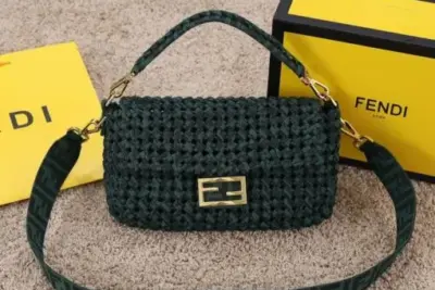 Fendi Baguette Bag Green