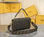 Fendi Baguette Bag Gold Brown - Image 2