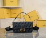 Fendi Baguette Bag Blue Black