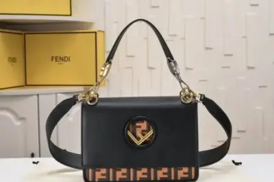 Fendi Bag Black & Beige