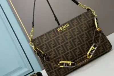 Fendi Monogram Oblique Brown