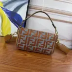 Fendi Bag Brown & White - Image 2