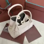 Loro Piana Ghiera Shopper Bag in Off-White - Image 3