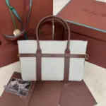 Loro Piana Ghiera Shopper Bag in Grey