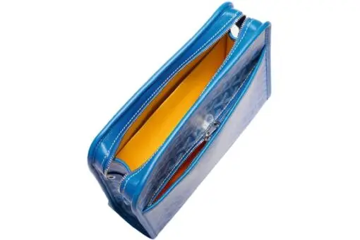 Goyard Jouvence Toiletry Bag MM Blue - Image 3