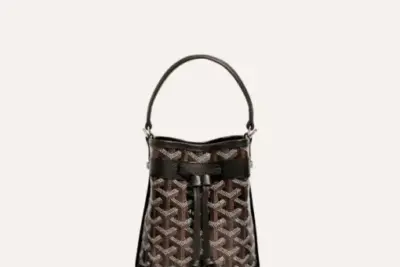 Goyard Petit Flot Mini Bucket Bag Black